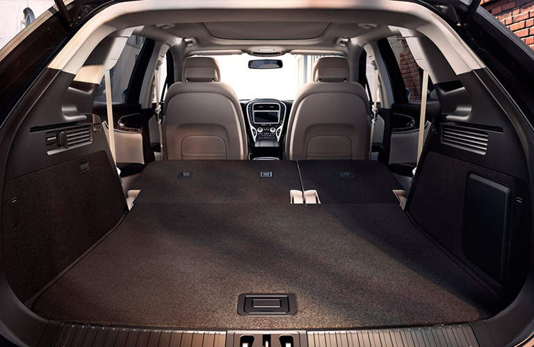 2016 Lincoln MKX cargo space passenger room