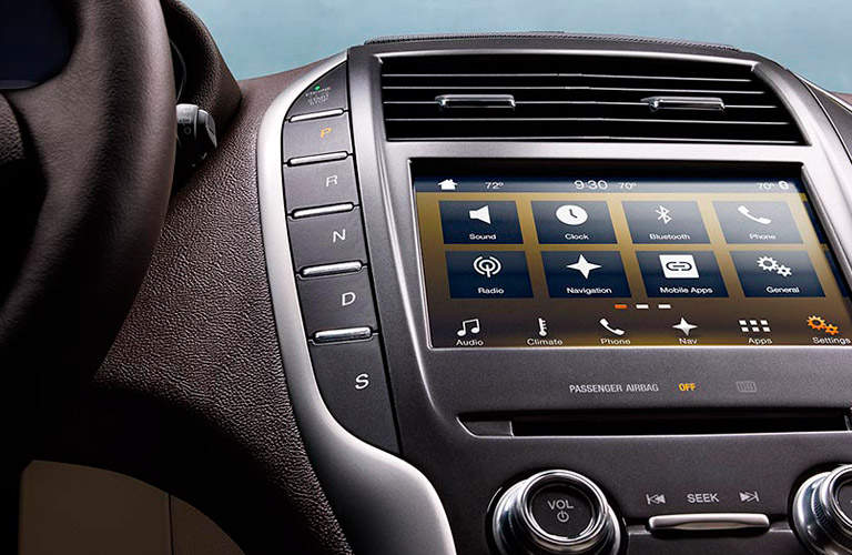 2016 lincoln mkc touchscreen display