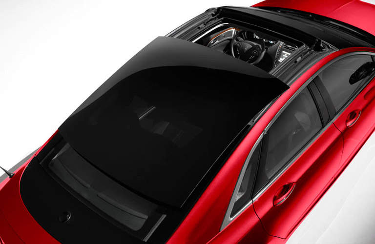 Lincoln MKZ Hybrid vs Cadillac ELR stereo sunroof