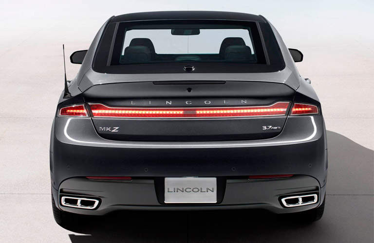 2016 Lincoln MKZ Trunk Taillights Exhaust