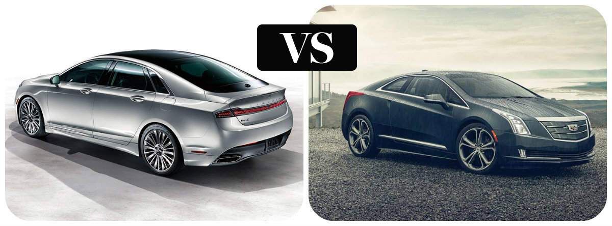 Lincoln MKZ Hybrid Black Label vs Cadillac ELR